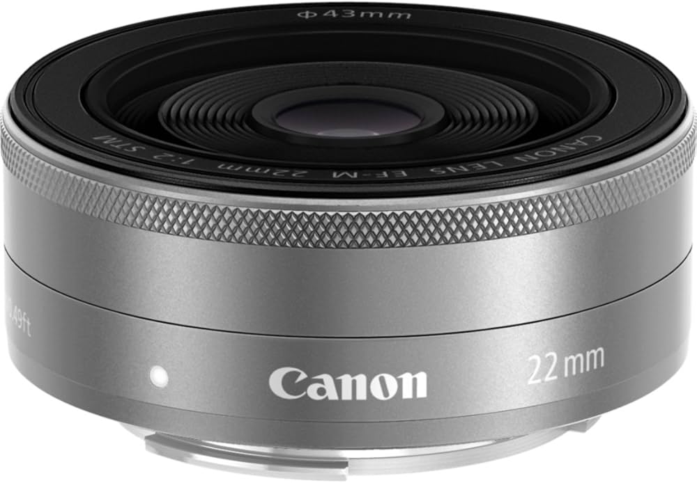 Amazon.co.jp: Canon EF-M 22mm f/2.0 STMレンズ(シルバー)。 : CANON