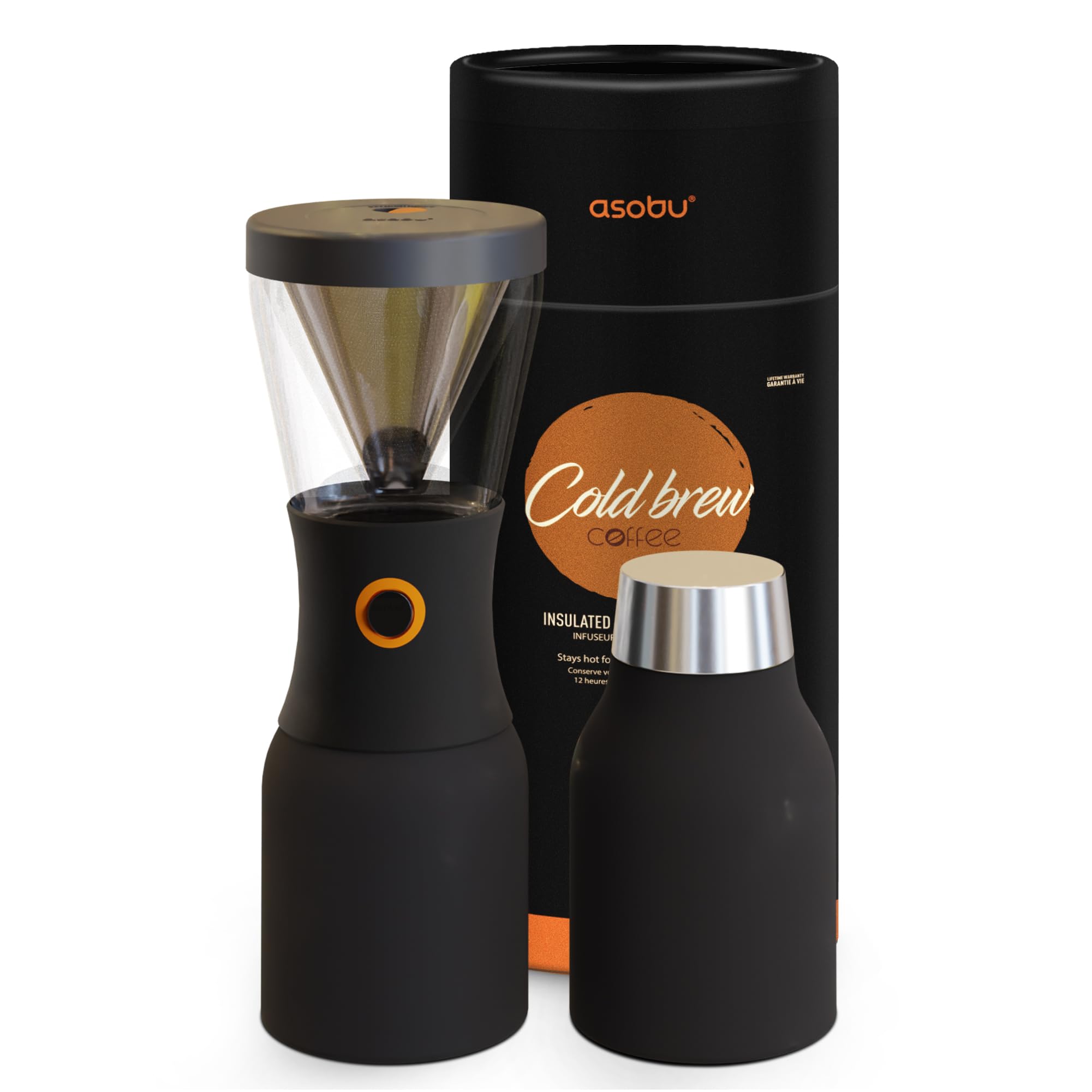 Amazon.com: asobu Cold Brew Coffee Maker, Award-Winning 40oz