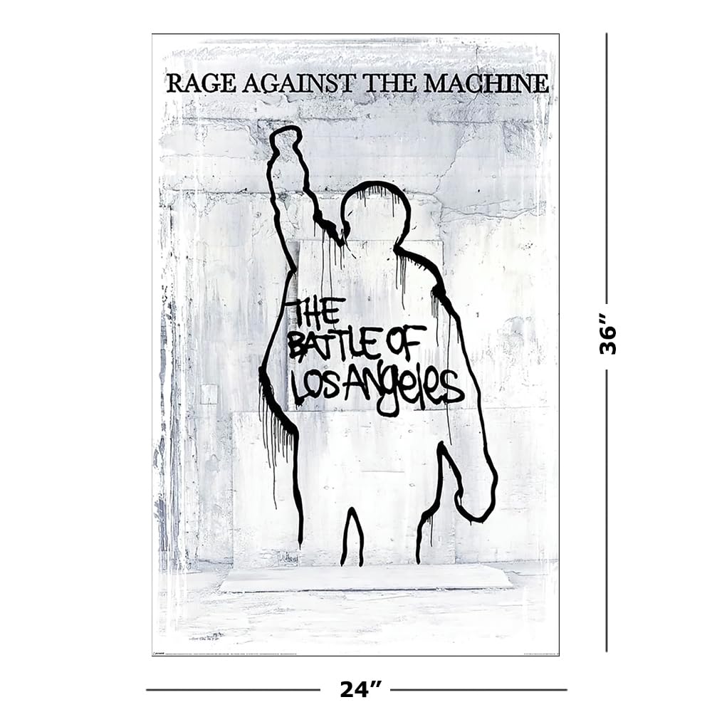 Amazon.com: Rage Against The Machine - Music Poster (The Battle Of