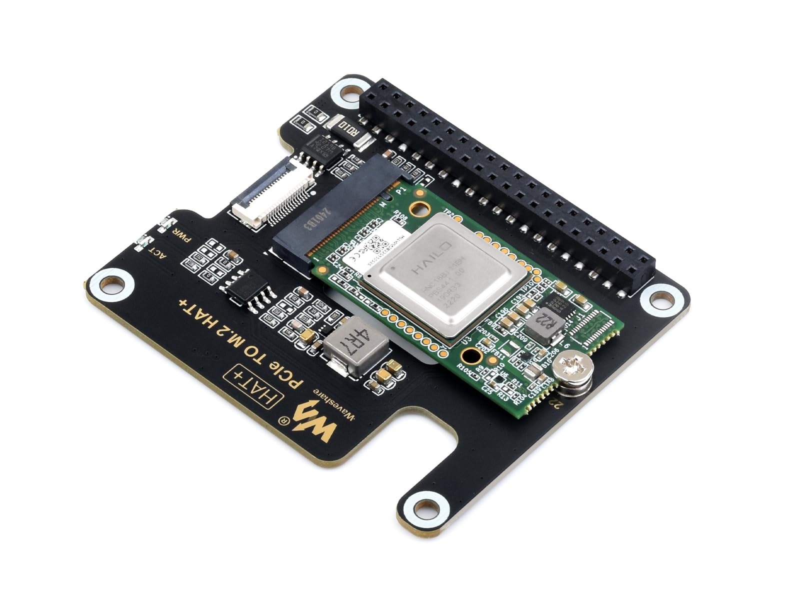 Waveshare Hailo-8 M.2 AI Accelerator Module, Compatible with
