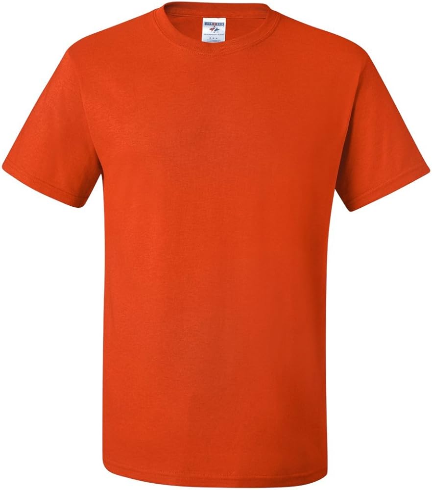 Jerzees 5.6 oz. 50/50 Heavyweight Blend T-Shirt (29M) Burnt Orange