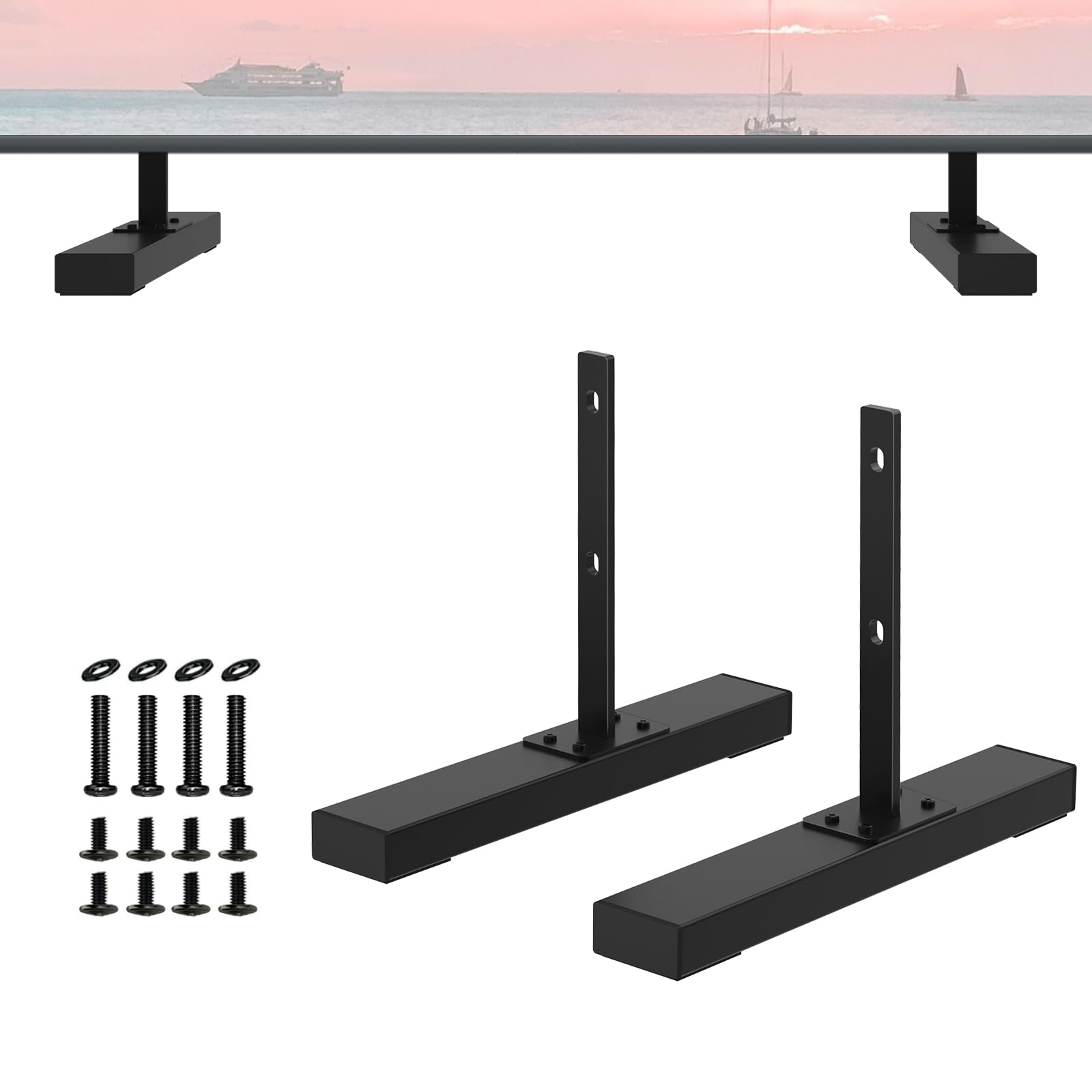 Amazon.com: Metal TV Stand Legs for Panasonic TV Legs, Only for