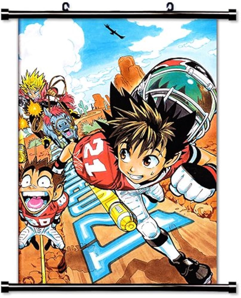 Amazon.co.jp: アイシールド21 アニメ 布製壁掛けスクロールポスター