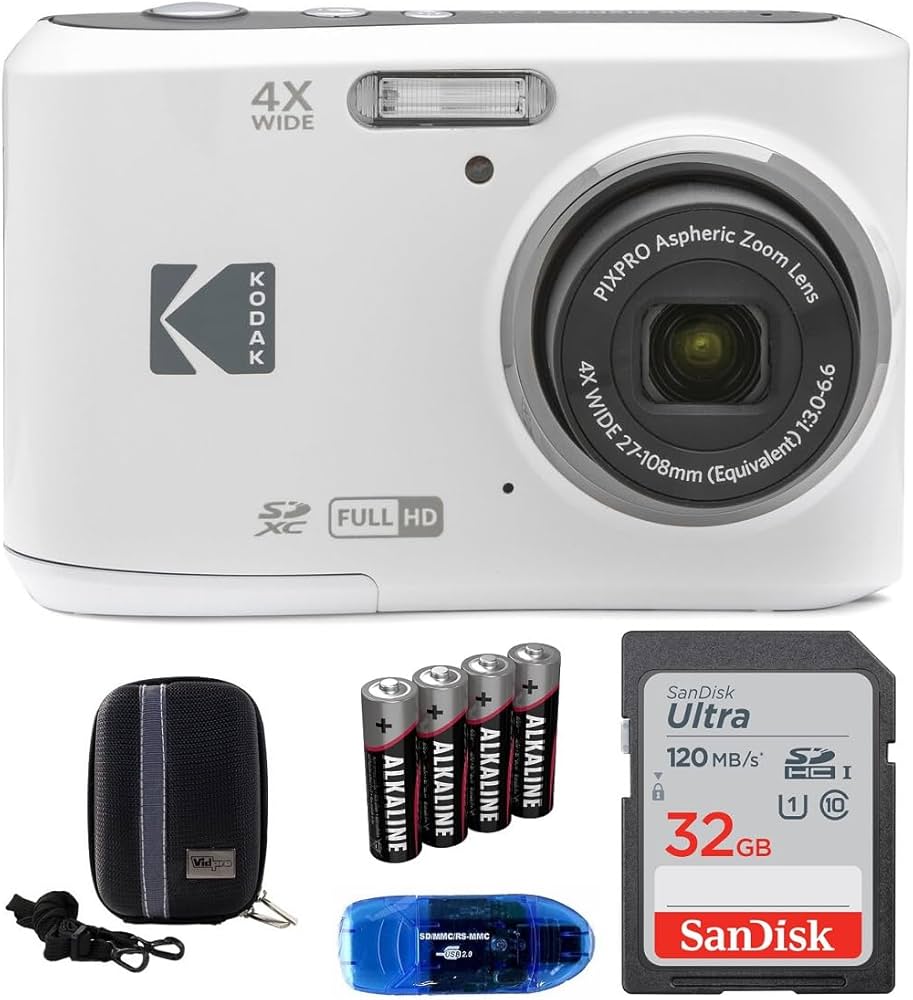 Amazon | KODAK Pixpro FZ45 デジタルカメラセット SanDisk 32GB