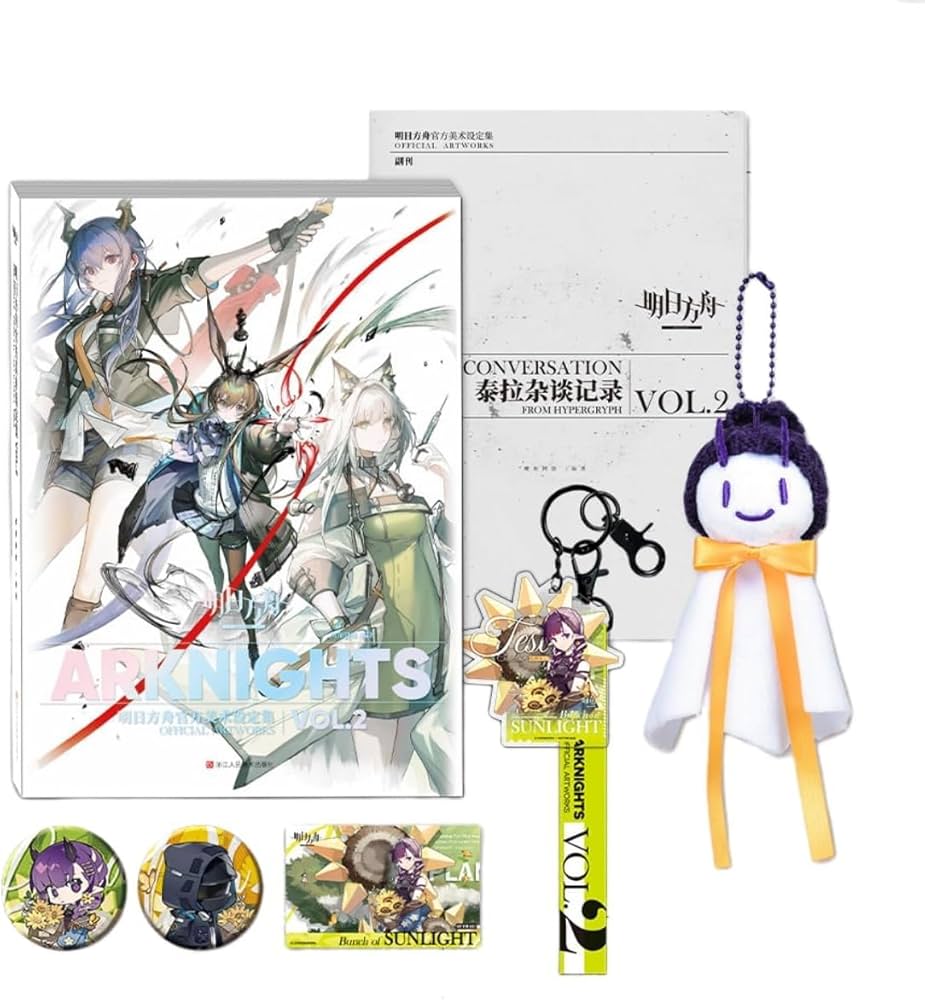 Amazon.co.jp: アークナイツ VOL.2 公式 設定集 画集 資料集 明日方舟