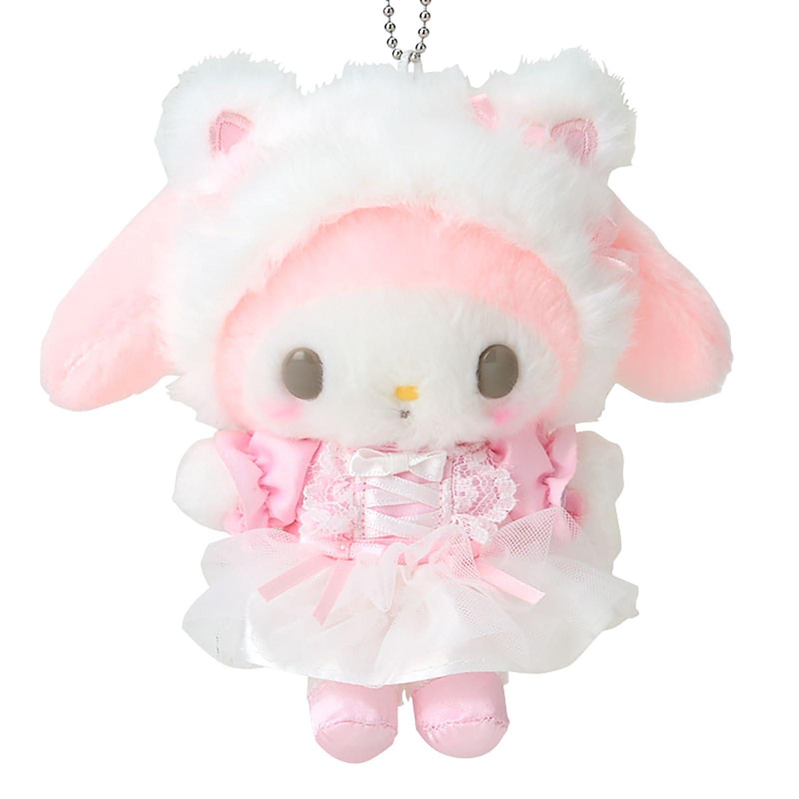 Amazon.co.jp: サンリオ(SANRIO) マスコットホルダー（白猫バレリーナ