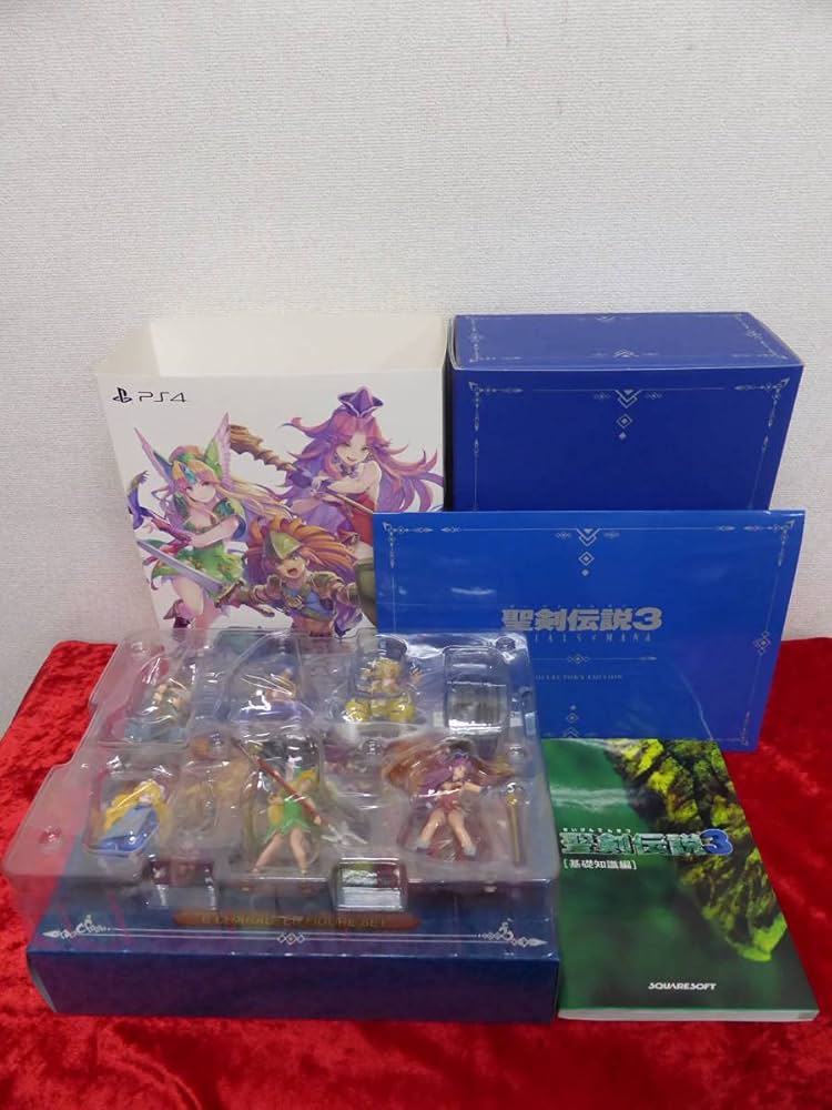 Amazon | 開封品 主人公マスコットフィギュア 6種セット 聖剣伝説3