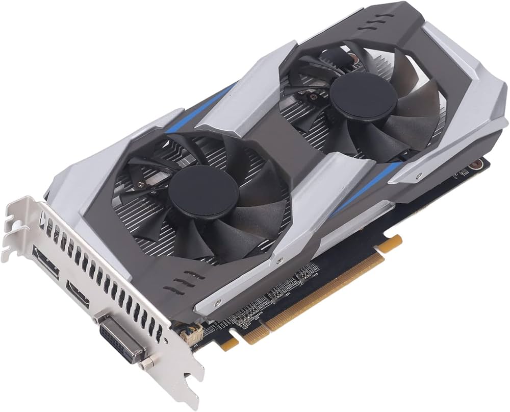 Amazon | GTX1060 6GB DDR5 グラフィックス カード、デュアル ファン
