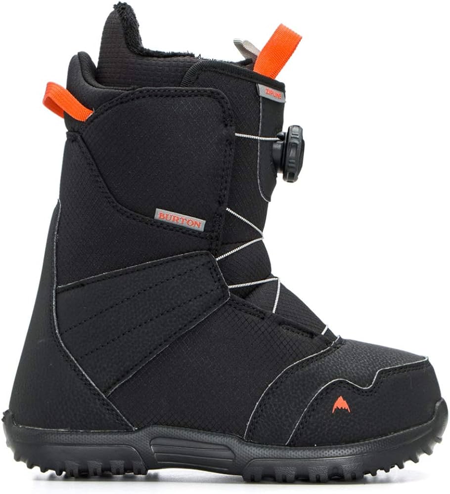 Amazon.com : Burton Kid's Zipline BOA Snowboard Boots (Black, 4