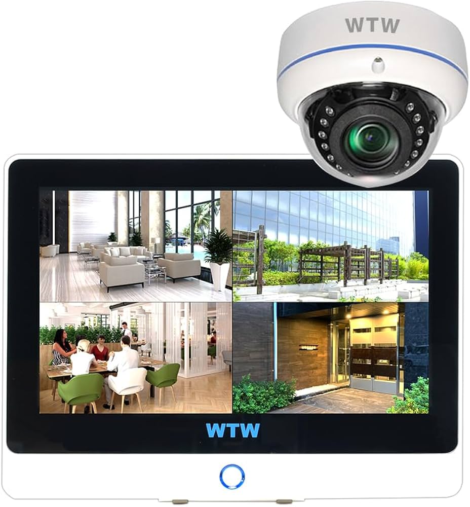 Amazon.co.jp: WTW 塚本無線 防犯カメラ セット 500万画素対応モニター