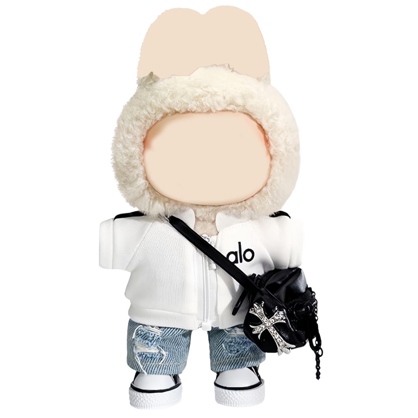 Amazon.co.jp: ラブブ 17cm 着せ替え服 ストリート少年 4点セット