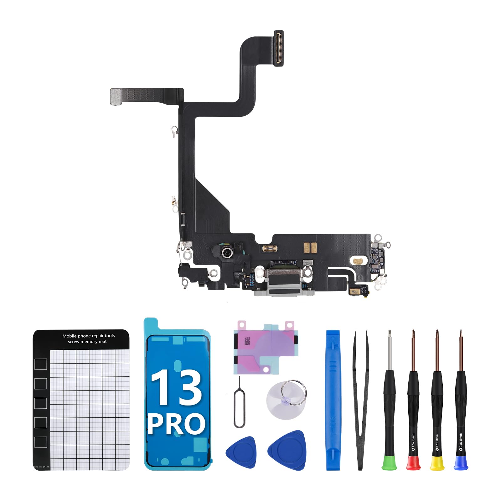 Amazon.com: CYKJGS for iPhone 13 Pro Dock Connector Charging Port