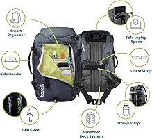 Amazon.com: torch 40L Travel Backpack for Men - Large Carry On
