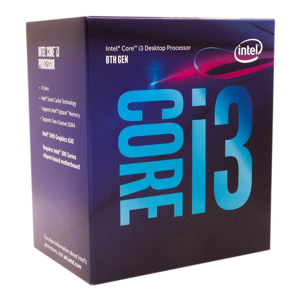 Amazon.com: Intel Core i3-8100 Desktop Processor 4 Cores up to 3.6