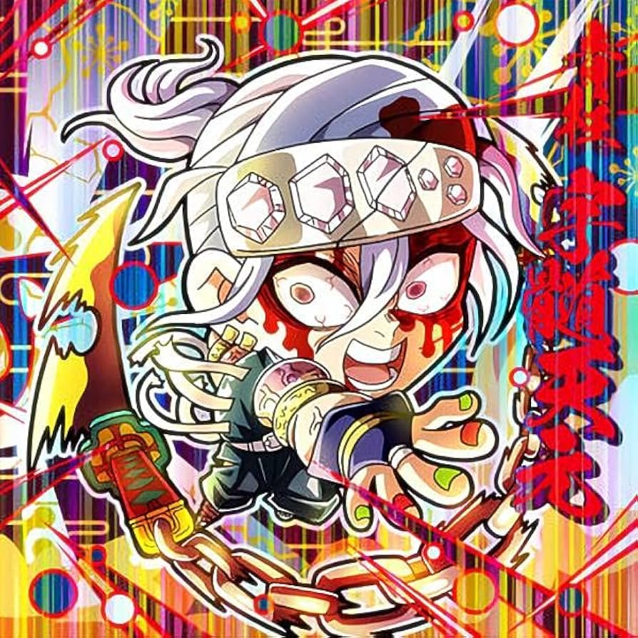 Amazon.co.jp: 【鬼滅8-05 宇髄天元 (スーパーレア) 】 にふぉるめー