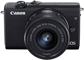Amazon.com : Canon EOS M200 EF-M 15-45mm is STM Kit (Black