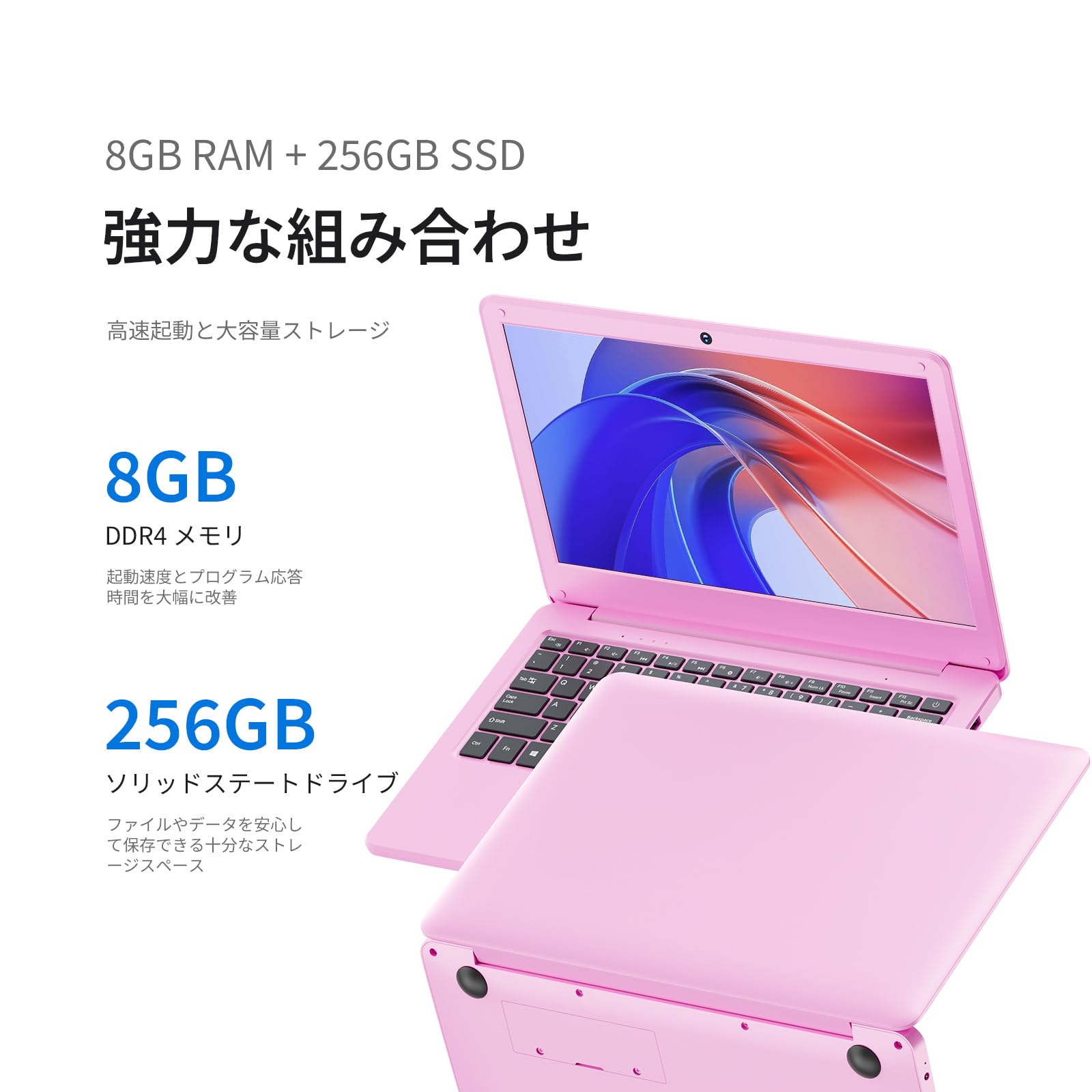 Amazon.co.jp: ノートパソコン11.6インチ超薄型ネットブック、N4000