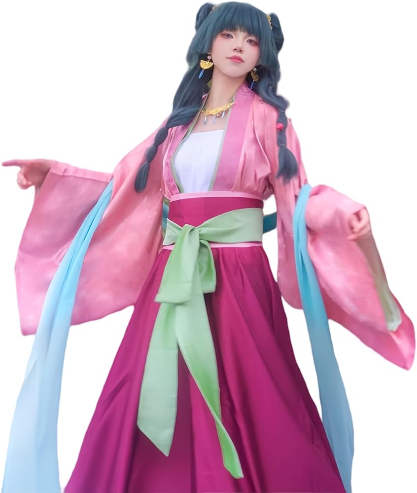 Amazon.co.jp: [BASETAKE] 薬屋のひとりごと コスプレ 猫猫 衣装