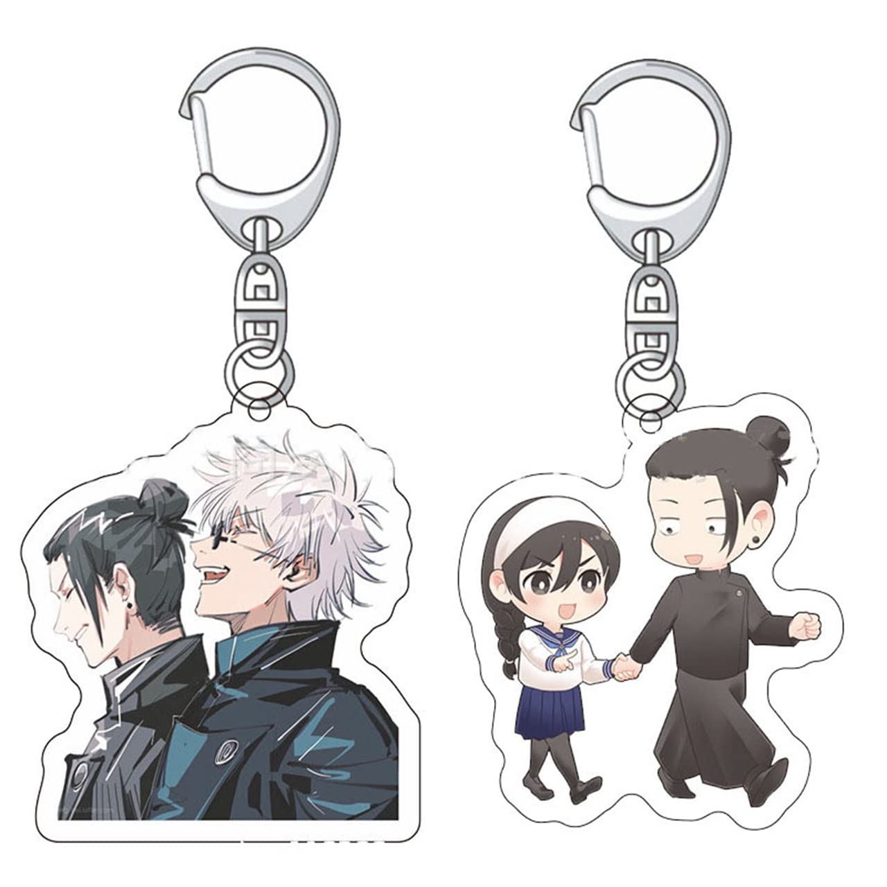 Amazon.co.jp: XOL 呪術廻戦 キーホルダー 五条悟 夏油傑 天内理子