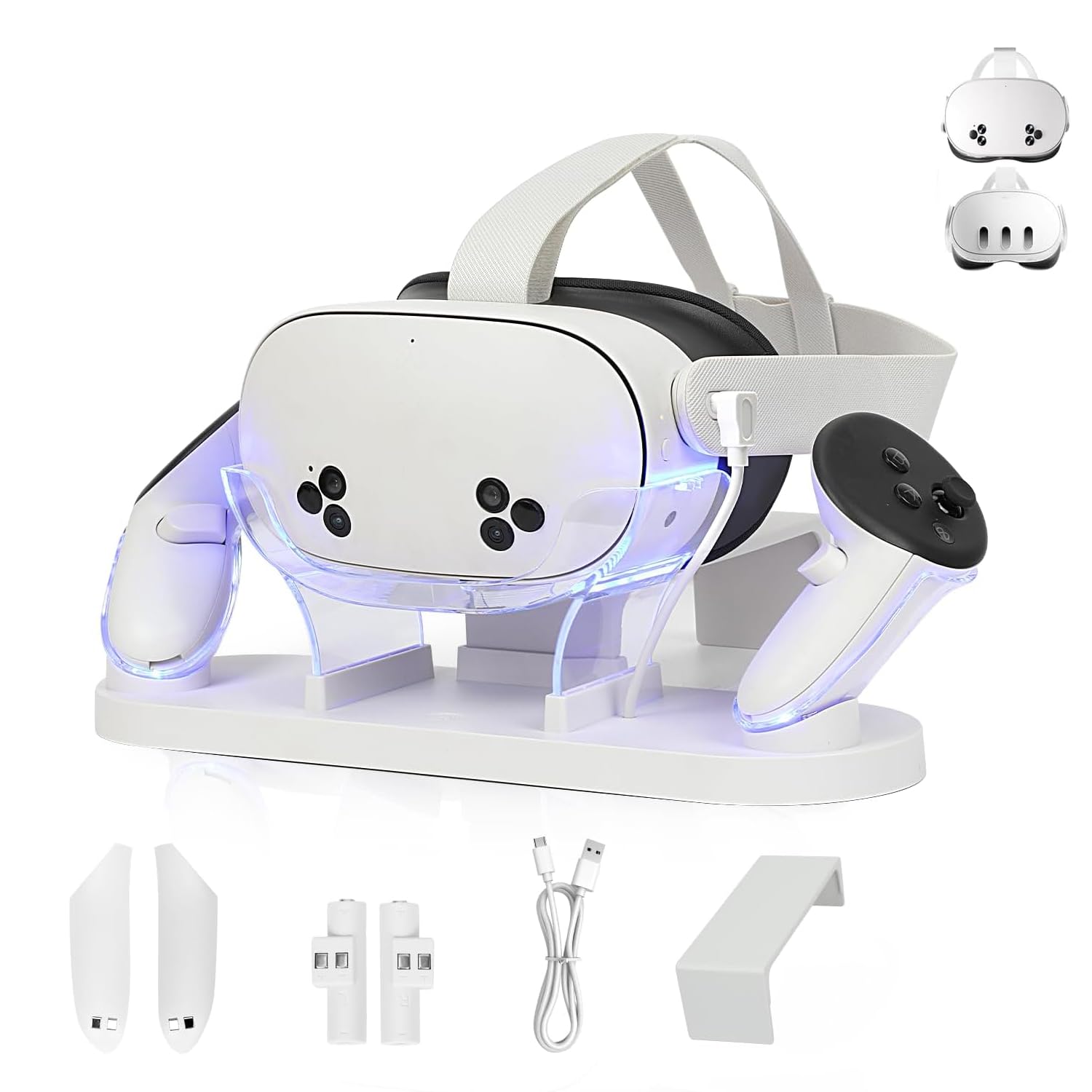 Amazon.co.jp: CBDYWVR 充電ドック Meta Quest 3S/Quest 3アクセサリー