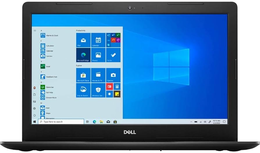 Amazon.com: Dell Inspiron 3593 15.6in Touchscreen Intel i7-1065G7