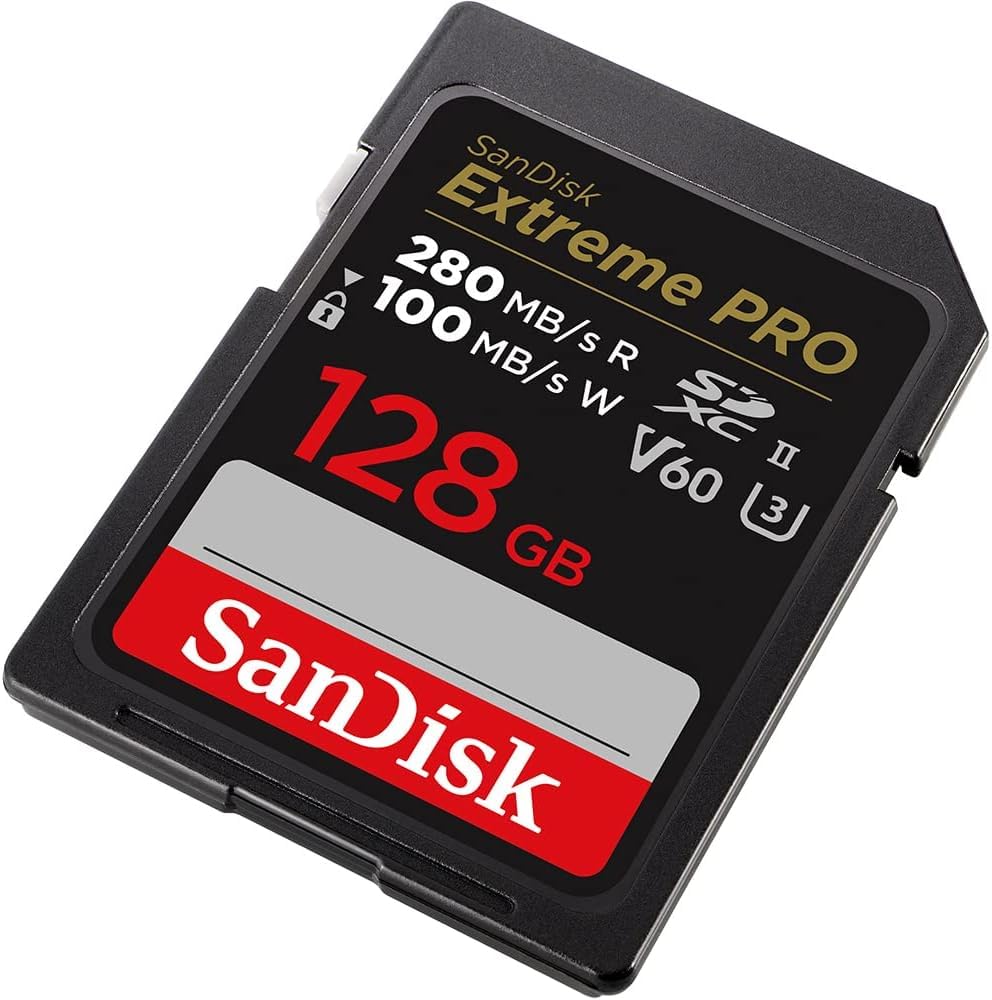 Amazon | SanDisk 128GB Extreme Pro SD UHS-II メモリーカード Canon