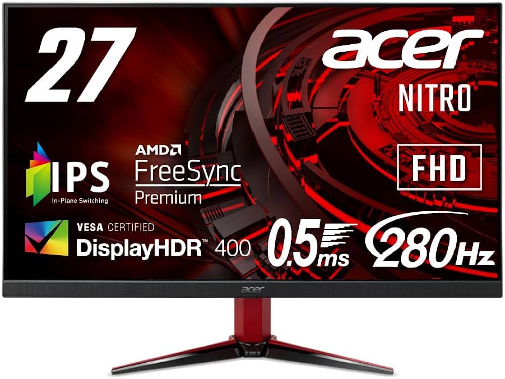 Amazon.co.jp: Acer Nitro ゲーミングモニター 27インチ IPS 非光沢