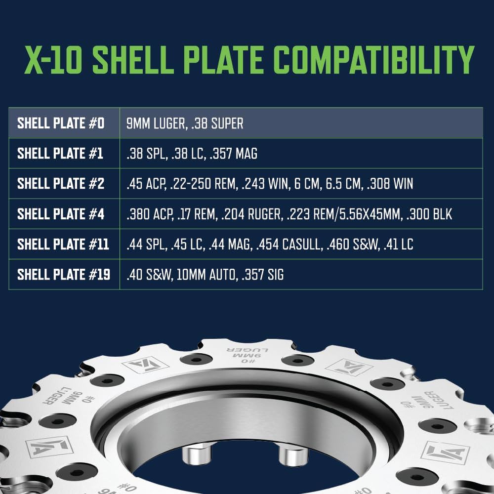 Amazon.com : Frankford Arsenal X-10 Shell Plates with Ball
