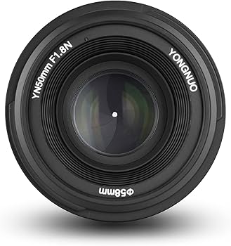Amazon.com : YONGNUO YN50mm F1.8N Standard Prime Lens, Large