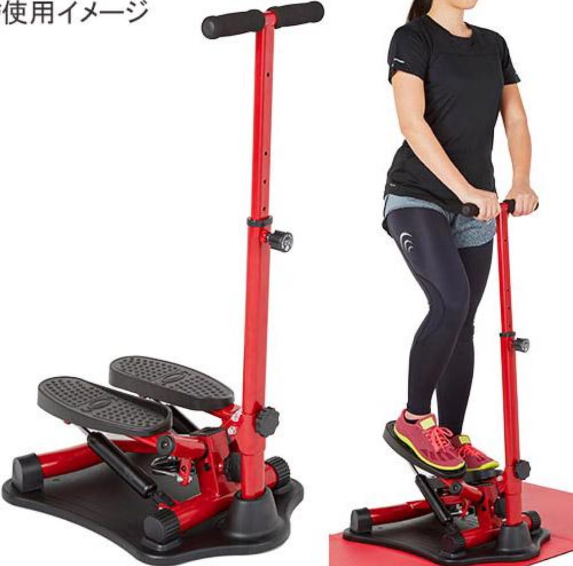 Amazon.co.jp: [ショップジャパン] ナイスデイ 専用 ハンドル レッド