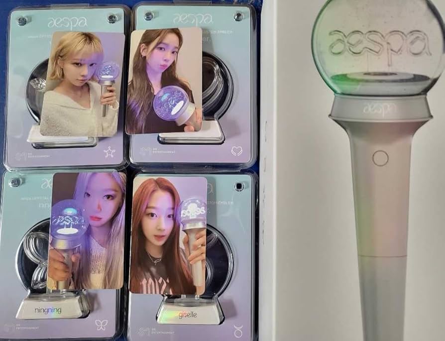 Amazon.co.jp: ヤフオクaespa公式 ペンライト＋エンブレム4種類＋