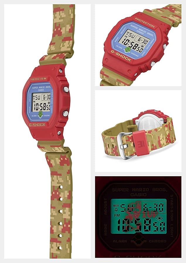 Amazon.co.jp: CASIO カシオ G-SHOCK SUPER MARIO BROTHERS スーパー