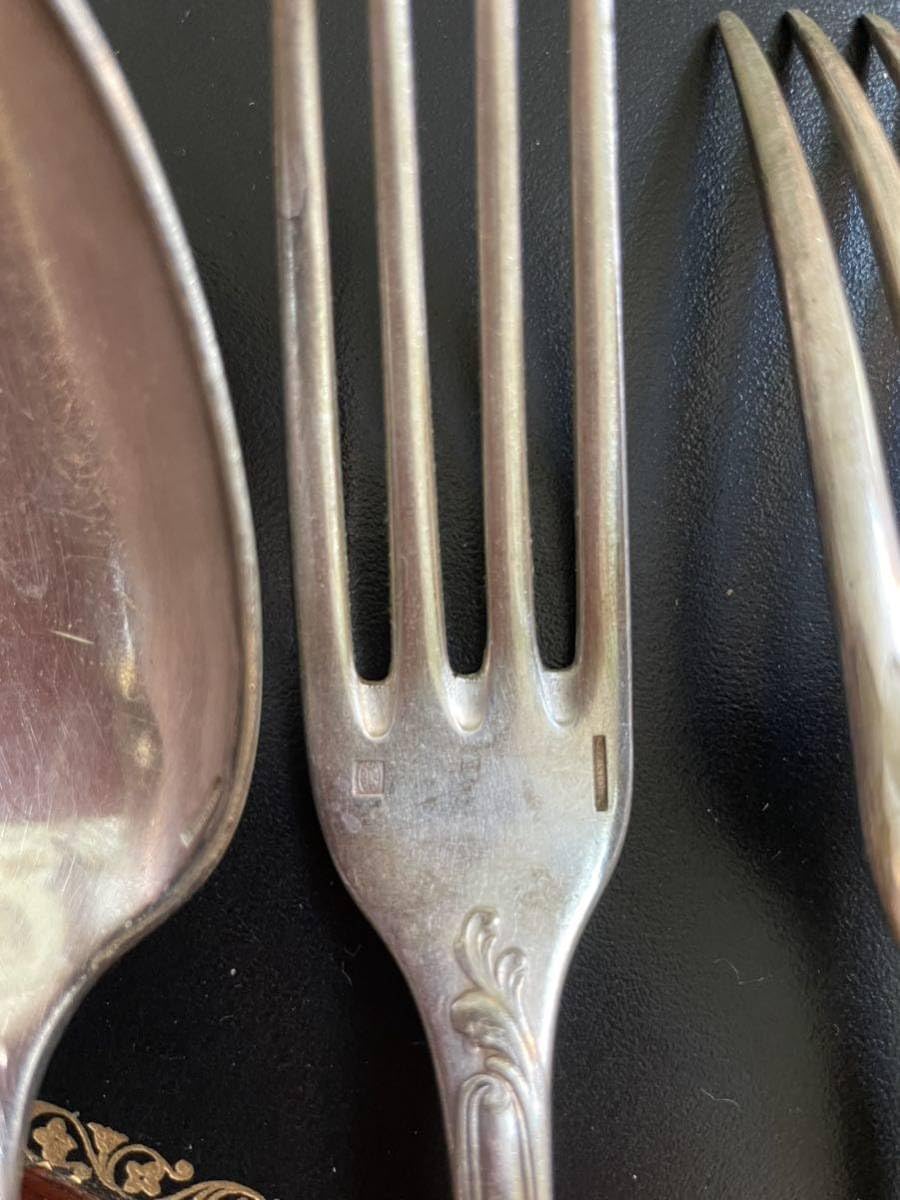 カトラリーフランス製クリストフルフォーク6点箱付V7015