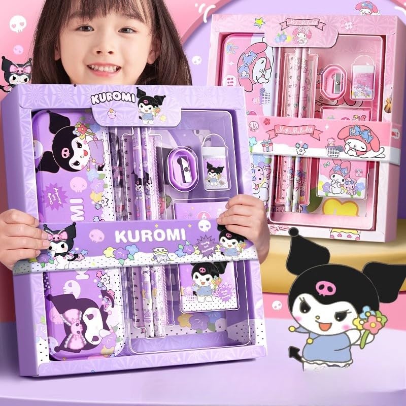 Amazon.co.jp: クロミ マイメロディ 文具セット 2025 新入学 クロミ