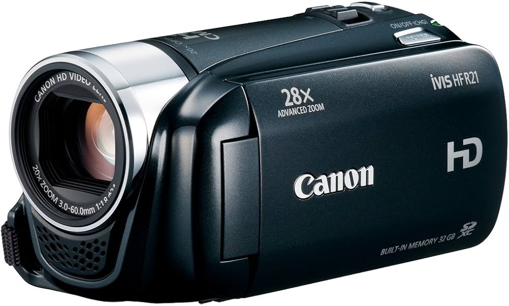 Amazon | Canon デジタルビデオカメラ iVIS HF R21 ブラック