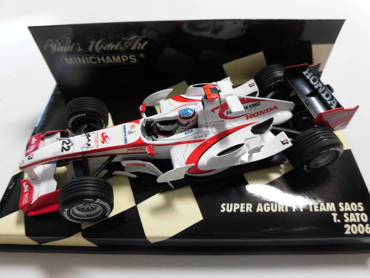 Amazon | スーパーアグリF1 SA05 佐藤琢磨 【PMA 1/43 ミニチャンプス