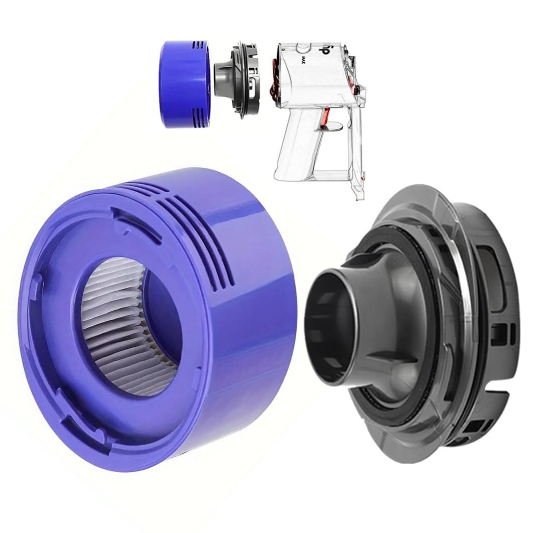 Amazon | GIZLABO V7 V8 モーター リア 背面 カバー ポストフィルター