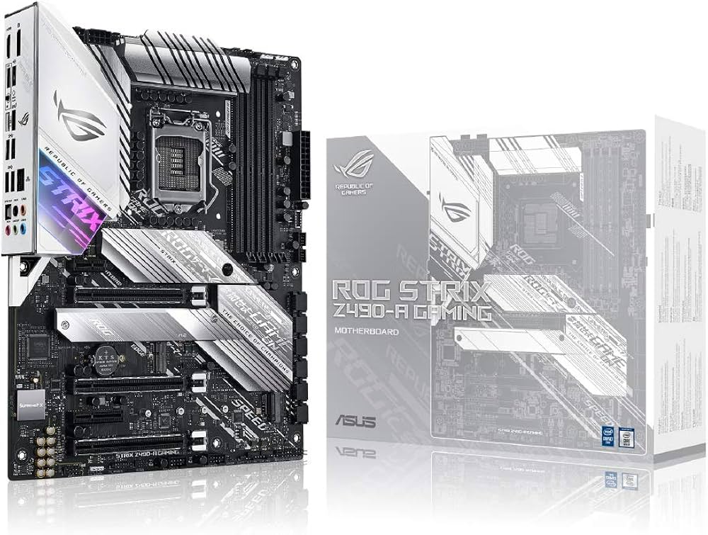 Amazon | ASUS INTEL Z490 搭載 LGA1200 対応 ROG STRIX Z490-A GAMING