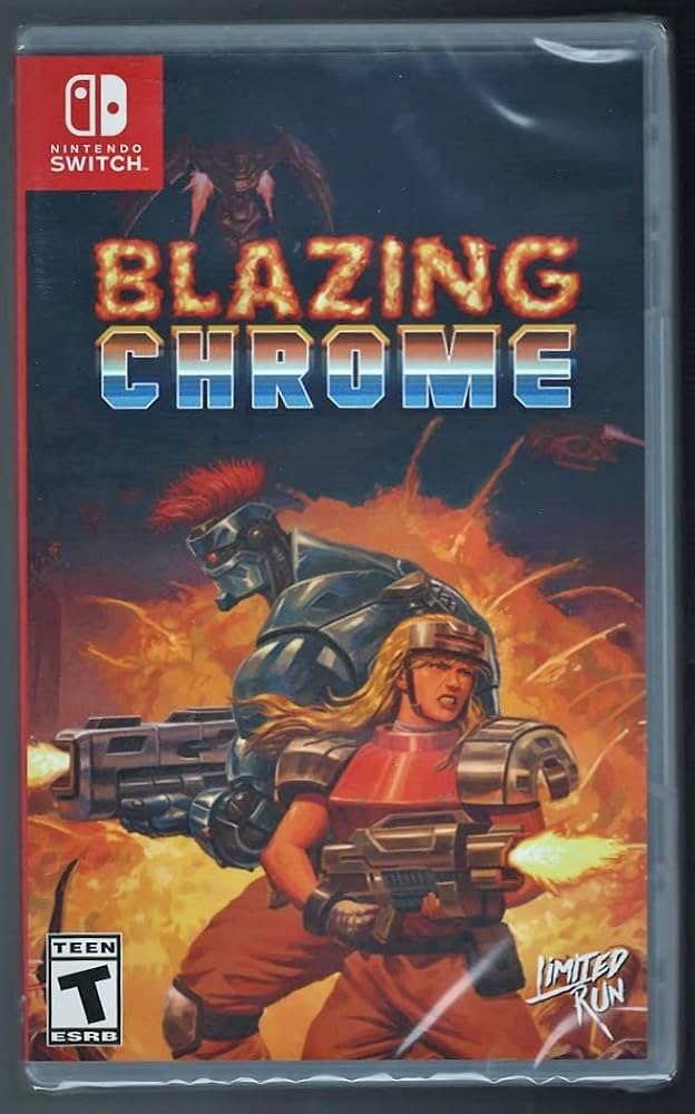 Amazon.com: Blazing Chrome for Nintendo Switch (Limited Run Games