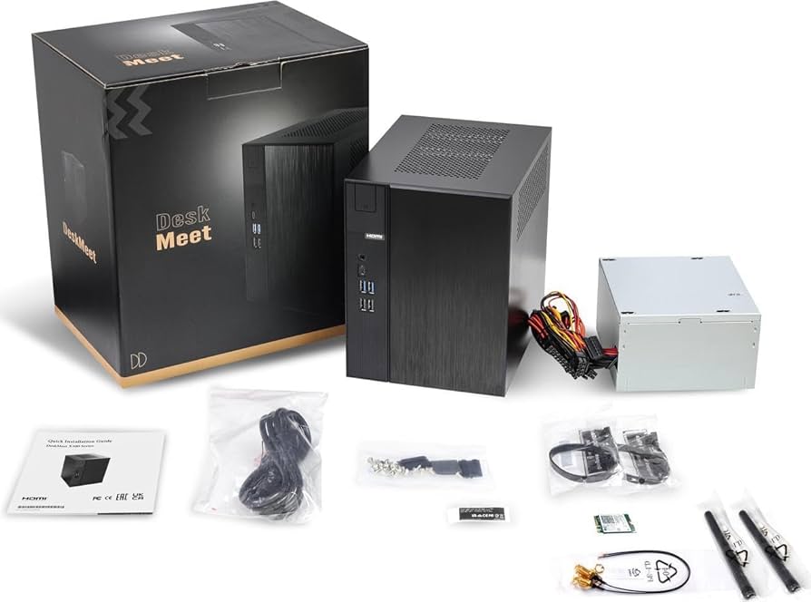 Amazon.com: ASRock DeskMeet X300 Mini PC Barebone Kit – AMD AM4