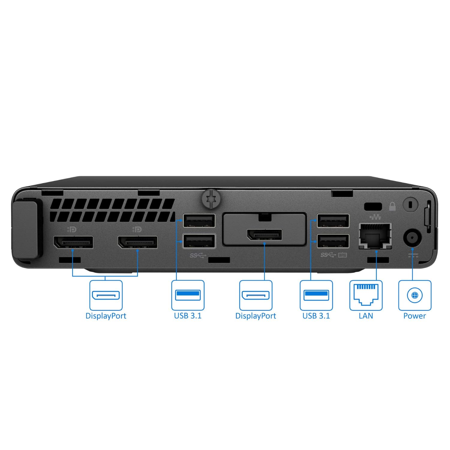 Amazon.com: HP EliteDesk 705 G4 Mini Desktop Computer: AMD Quad