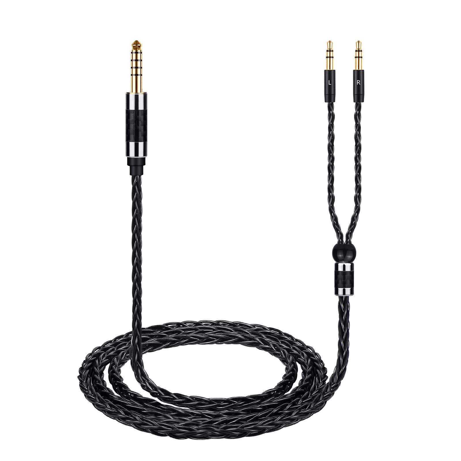 Amazon | weishan バランスケーブル 交換用 Hifiman Sundara、HE4XX