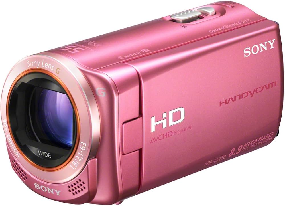 Amazon | SONY HDビデオカメラ Handycam CX270V サクラピンク HDR
