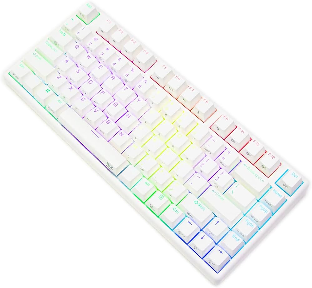 Amazon | NiZキーボード Micro84-3M-RGB 【バックライト付き】 84キー