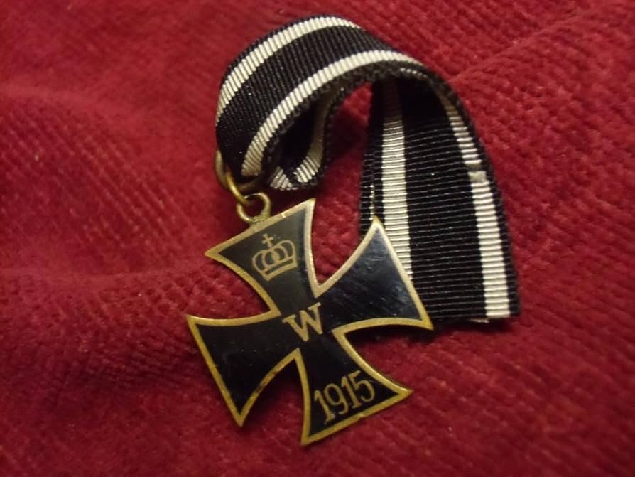 W帝政ドイツ軍/バーデン大公国＊2連メダルバー（実物） W帝政ドイツ