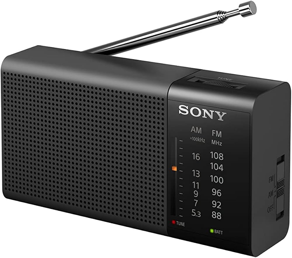 Sony ICF-P37 - Portable AM/FM radio - Black : Amazon.ae: Electronics