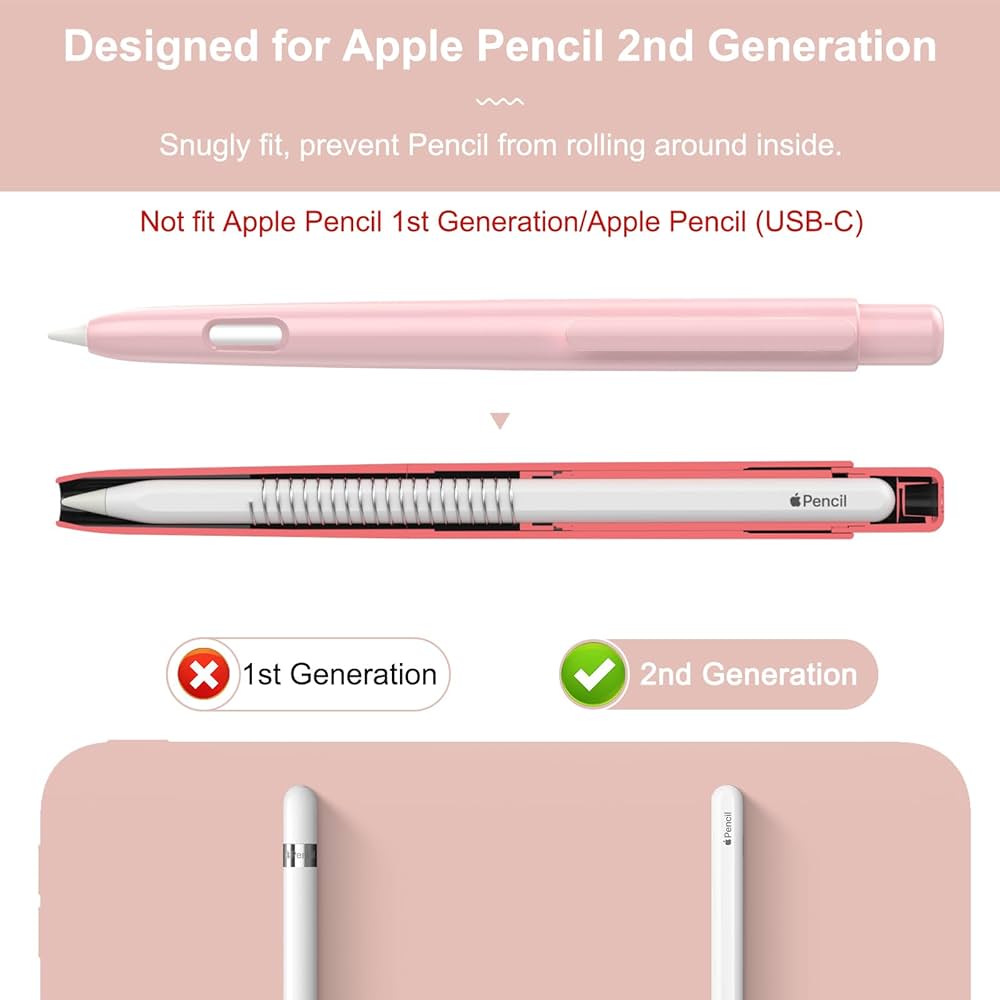 Capa protetora MoKo compatível com Apple Pencil Pro, Apple Pencil