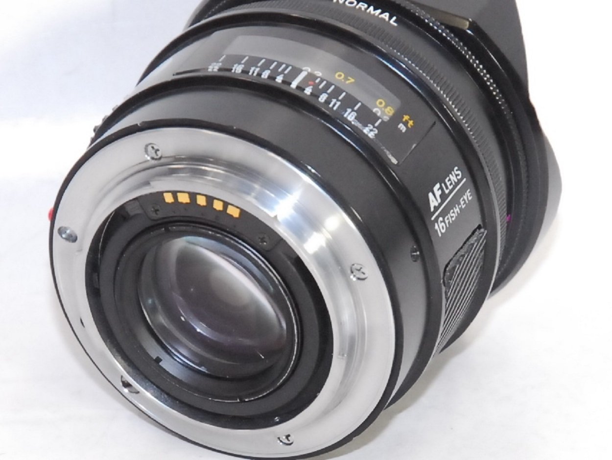 Amazon.co.jp: Minolta AF レンズ 16mm F2.8 フィッシュアイ : 家電