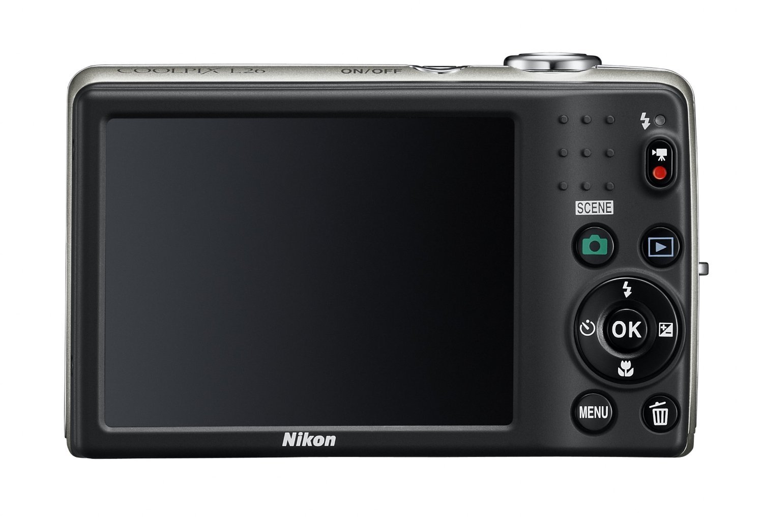 Amazon.com : Nikon COOLPIX L26 16.1 MP Digital Camera with 5x Zoom