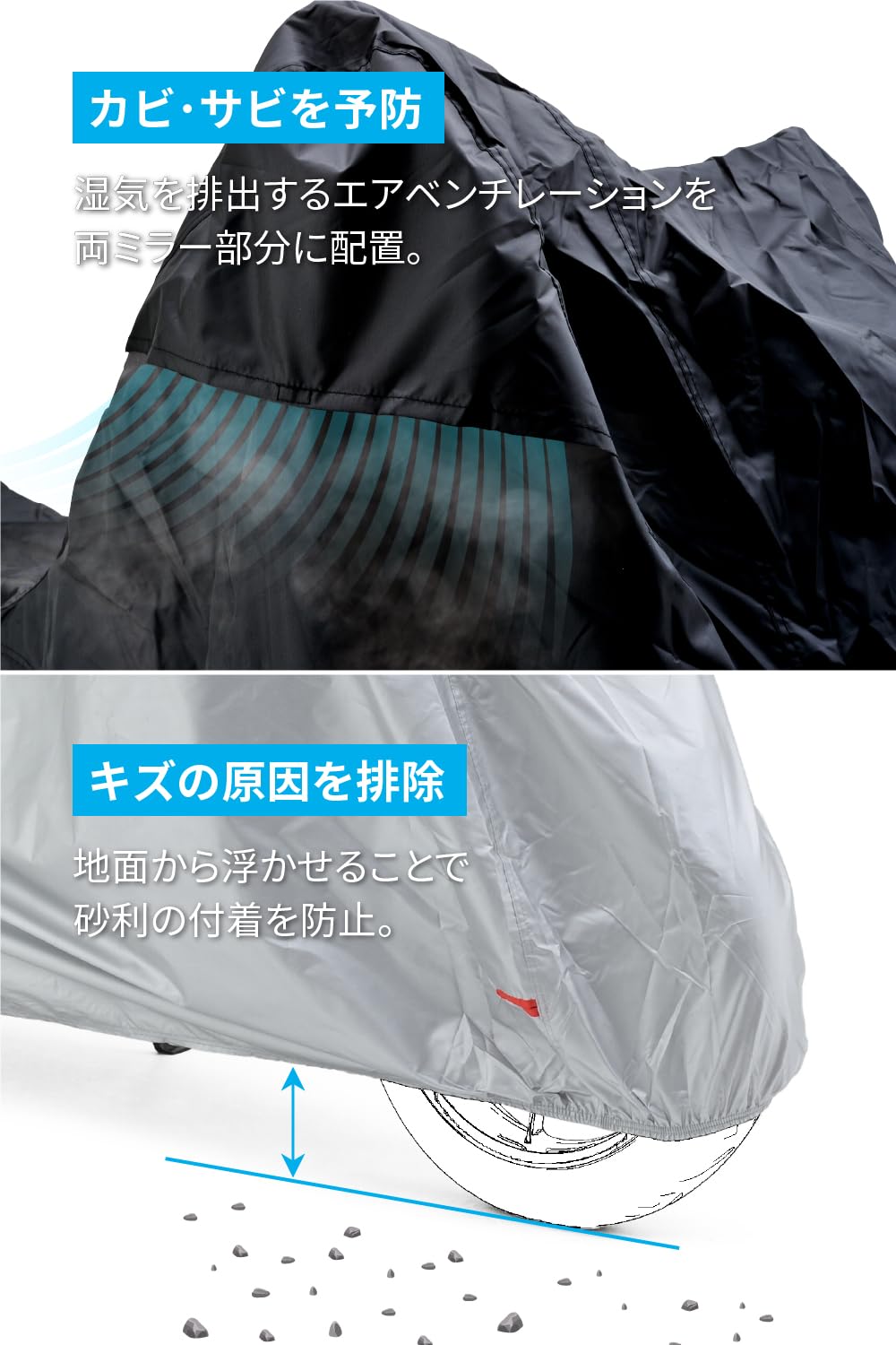 Amazon | デイトナ(Daytona) バイクカバー 125cc 250cc 400cc 撥水加工